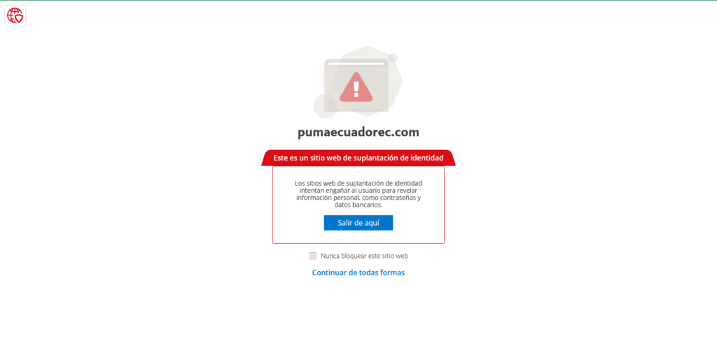 Caso-pagina-fake-Puma-Ecuador-2